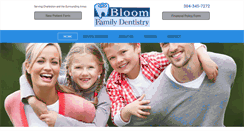Desktop Screenshot of bloomfamilydentistry.com